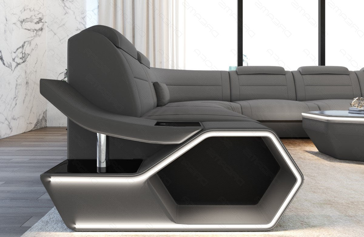 Wohnlandschaft Toscano XXL Stoff