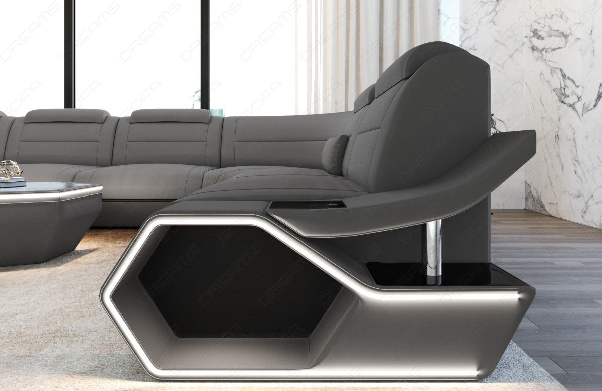 Wohnlandschaft Toscano XXL Stoff