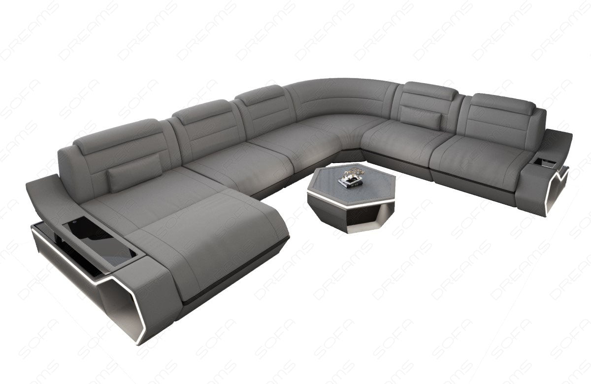 Wohnlandschaft Toscano XXL Stoff