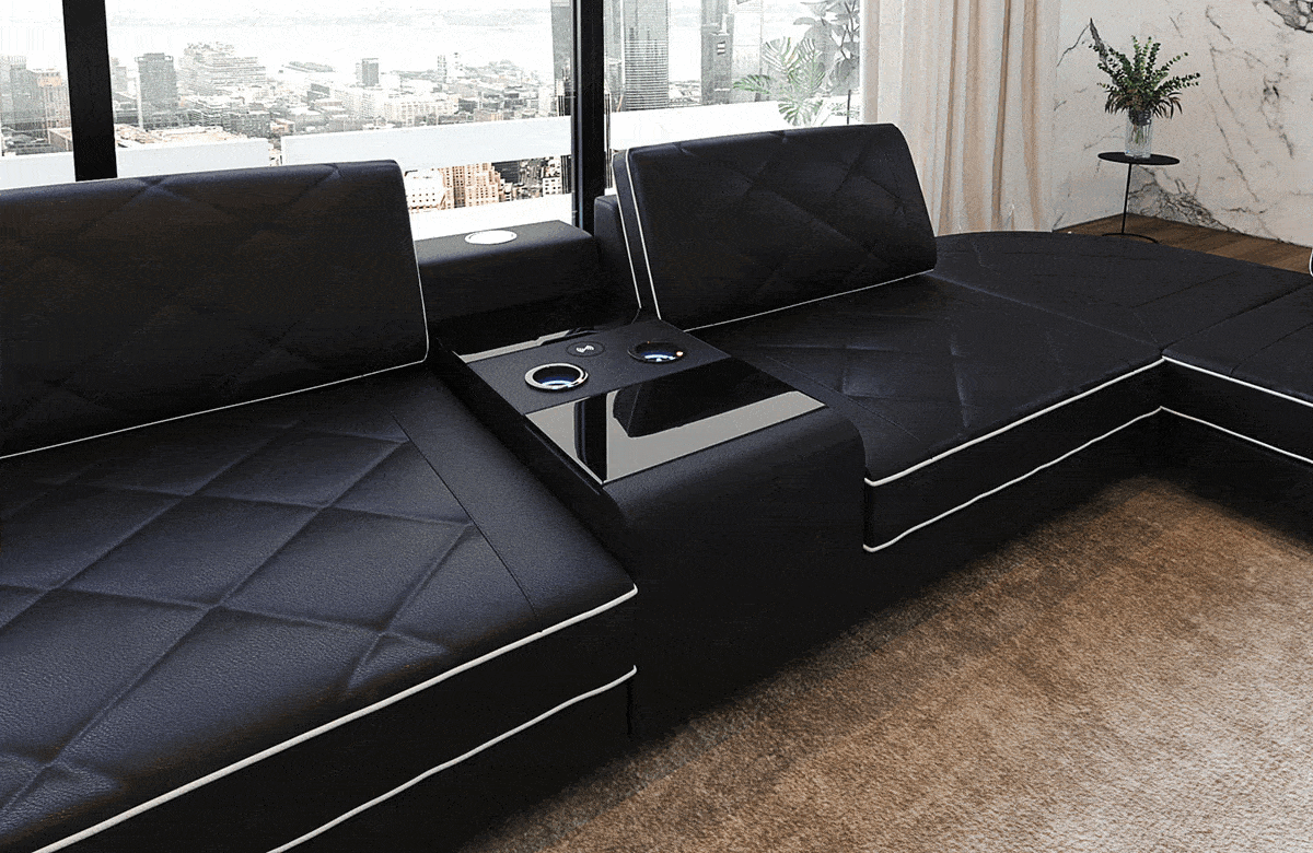 Animation der Mittelkonsole