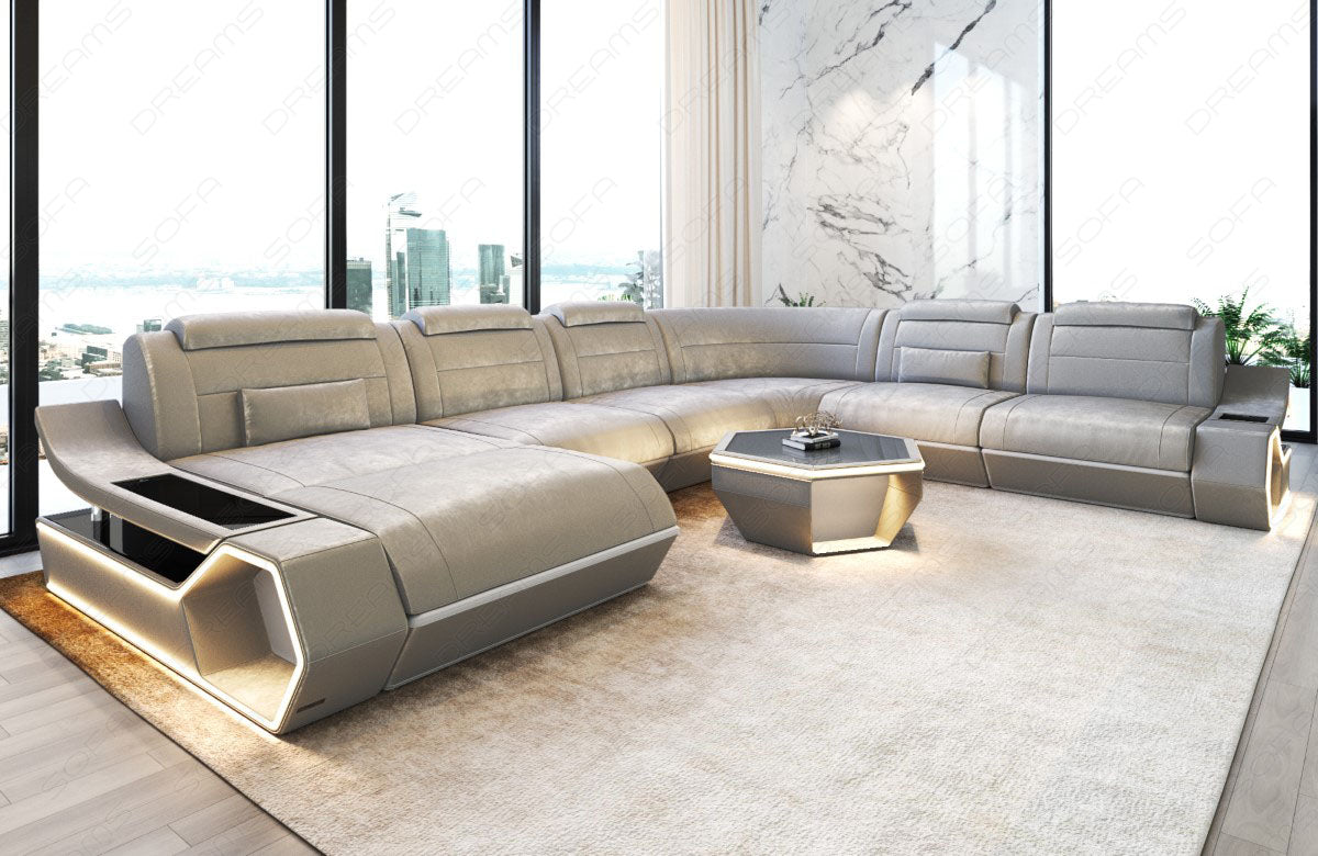 Wohnlandschaft Toscano XXL Stoff