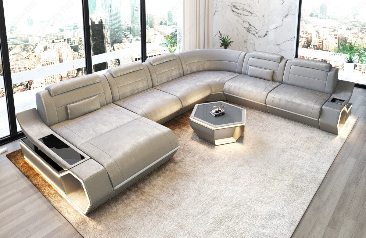 Wohnlandschaft Toscano XXL Stoff