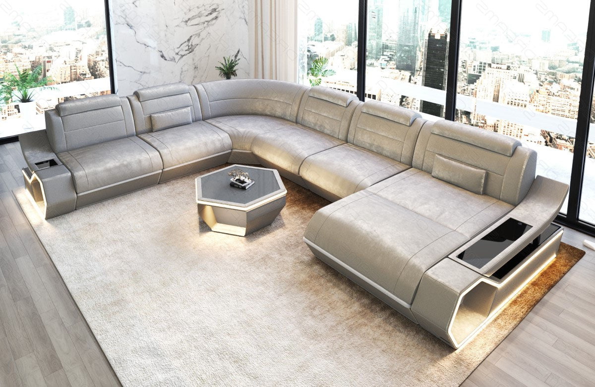 Wohnlandschaft Toscano XXL Stoff