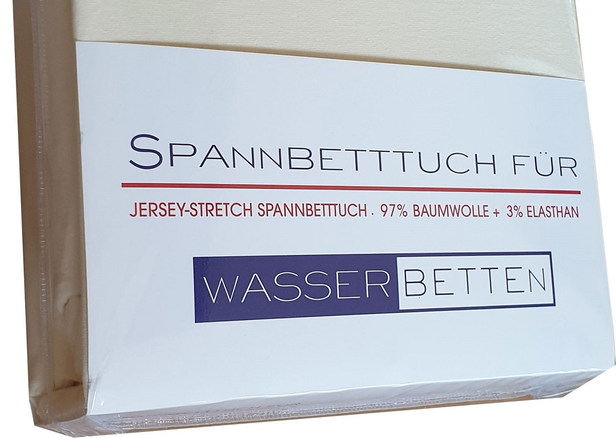 Spannbettlaken für Wasserbetten - in verschieden Farben erhältlich