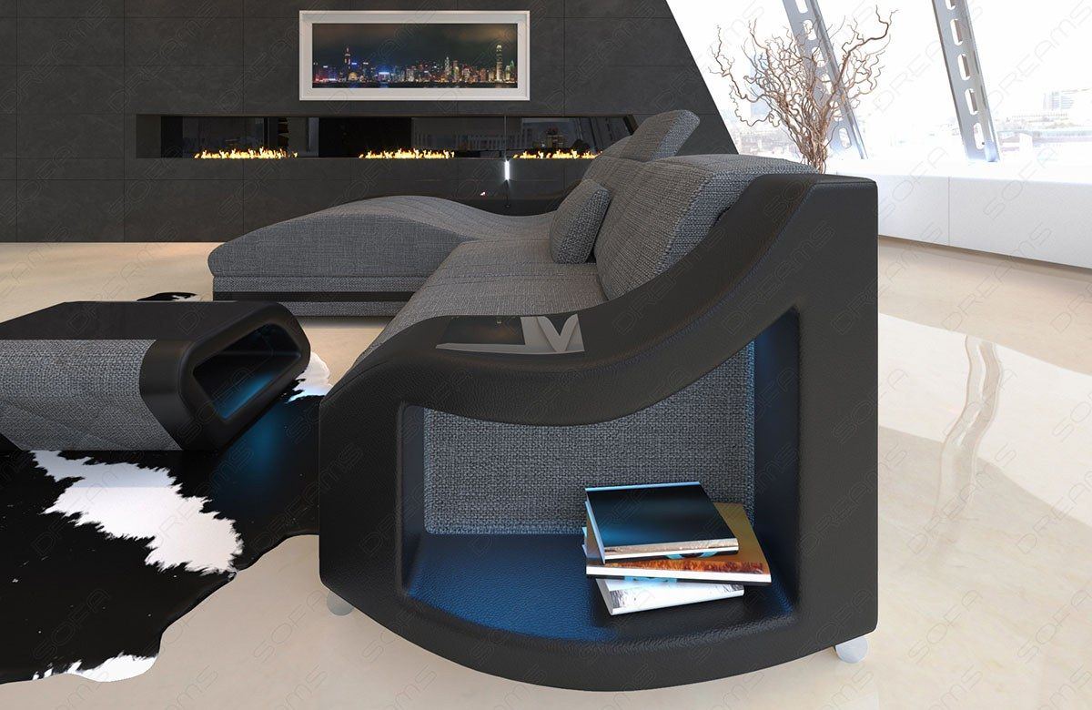 Detailbild der kleinen Armlehne beim Sofa Swing