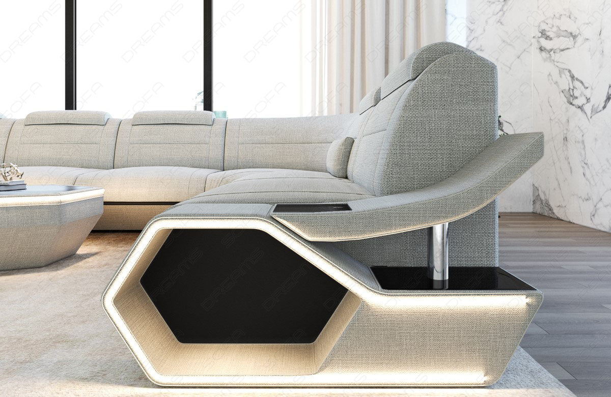 Wohnlandschaft Toscano XXL Stoff