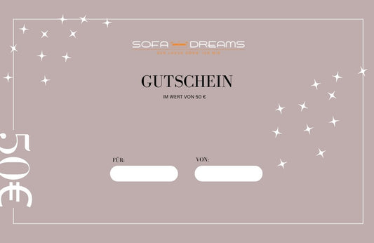 50€ Gutschein – Zum verschenken!