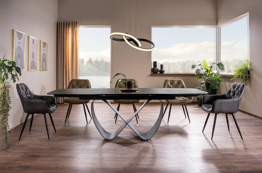 Moderner Esstisch Infinity Schwarz
