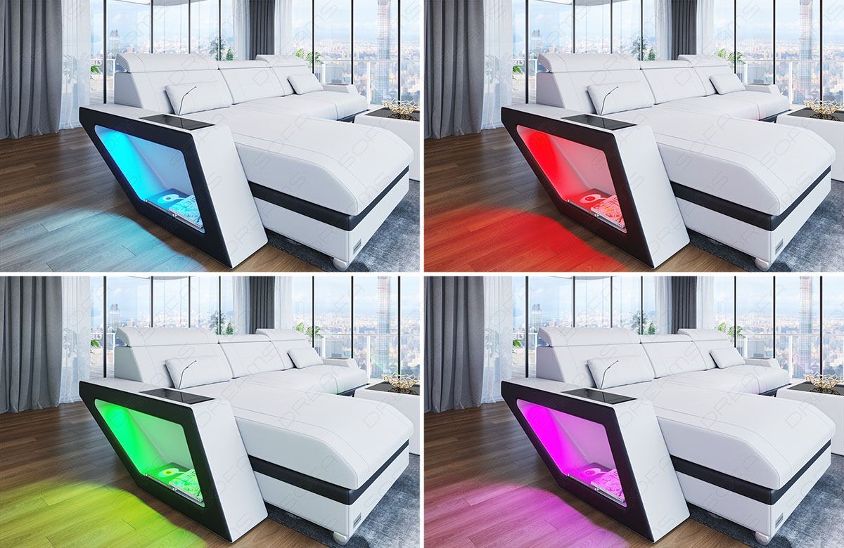 LED Beleuchtung für das Sofa Catania