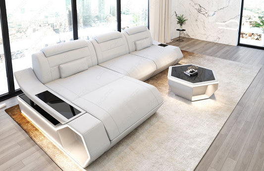 Leder Ecksofa Toscano L-Form – Modern & Komfortabel