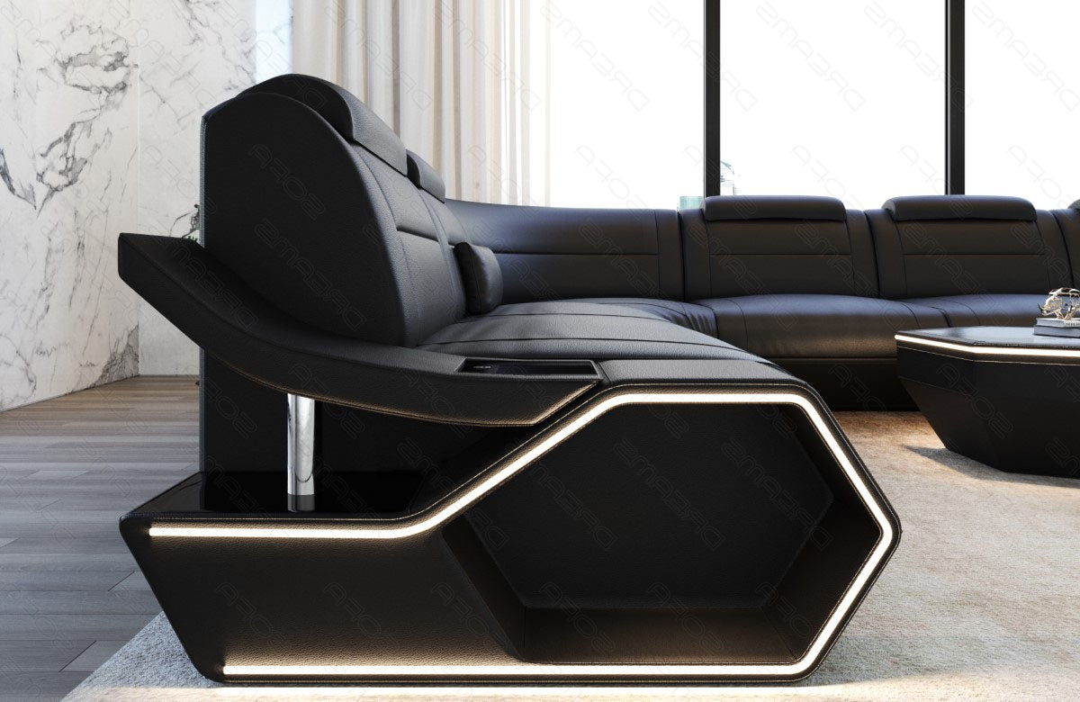 Leder Wohnlandschaft Toscano XXL