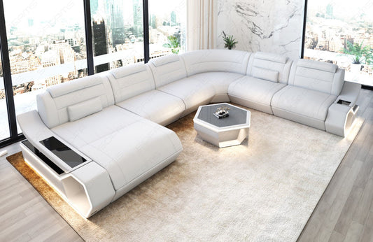 Leder Wohnlandschaft Toscano XXL