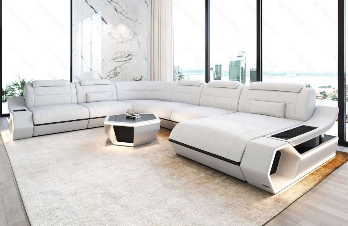 Leder Wohnlandschaft Toscano XXL