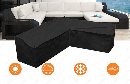 Hochwertige 100% Polyester Schutzabdeckung für das Matera XXL Rattansofa
