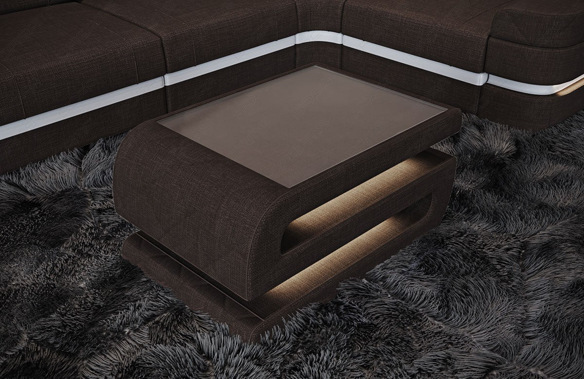 Couchtisch Bologna aus Stoff – Modern & Stilvoll – Rayy